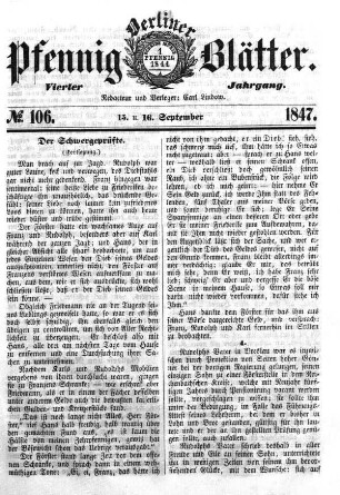 No. 106, 15. u. 16. September