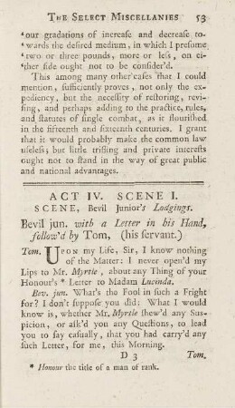 Act. IV. Scene I.