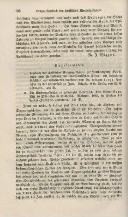 98-104 Kirchengeschichte