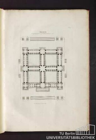 Pl. 3. Museum. 2eme grand prix proposé et remporté par Mr Delannoy.