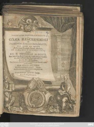 Dissertatio Inauguralis Medica De Colica Hæmorrhoidali In Passionem Iliacam Inclinante