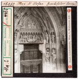 Wien, Stephansdom: Bischofstor