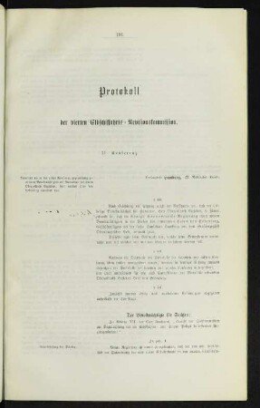Protokoll der vierten Elbschiffahrts-Revisionskommission. 11. Konferenz.