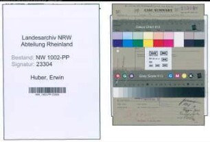 Entnazifizierung Erwin Huber , geb. 12.11.1909 (Ingenieur)