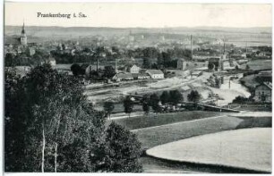 Frankenberg. Blick auf Frankenberg