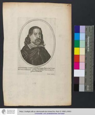 Aloysius Contareno Eques Patricius Venetus extraordinarius ad Pacis Tractatus Vniversalis, Legatus, et Mediator / P. Aubry excud.