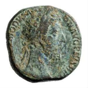 Münze, Sesterz, 184 - 185 n. Chr.