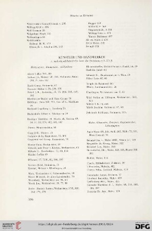 Künstler und Handwerker