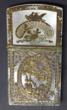 Etui mit Schreibtafeln und Bleistift