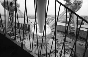Brüssel: Treppe zum Atomium