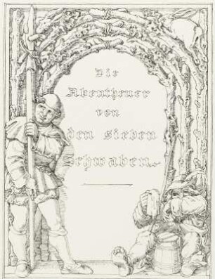 Die Abenteuer von den sieben Schwaben, Titelvignette
