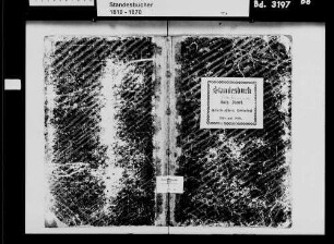 Neudenau, kathollische und israelitische Gemeinde: Standesbuch 1868-1869