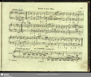 Choral No. 29: Befiehl du deine Wege