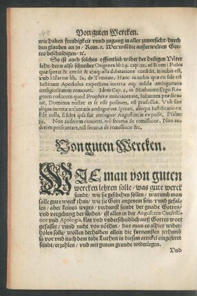 Von guten Wercken.