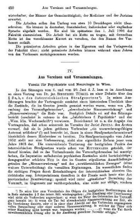 450-452, Verein für Psychiatrie und Neurologie in Wien