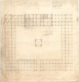 Speeth, Ferdinand; Öffentliches Gebäude - Grundriss