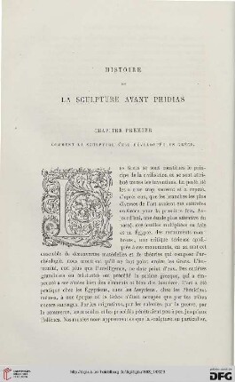 14: Histoire de la sculpture avant Phidias, [1]