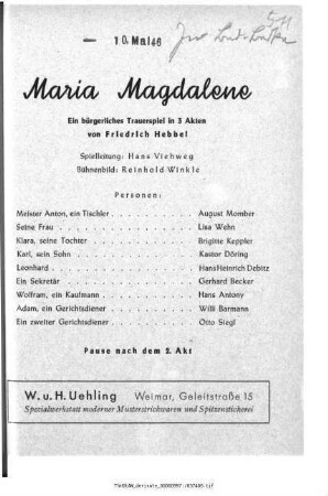 Maria Magdalene