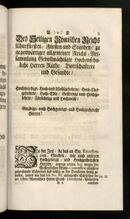 3-5, Des Heiligen Roemischen Reichs Churfuersten ...