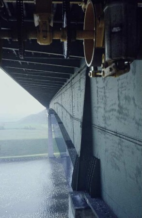 Hochbrücke, Rader Insel, bei Rendsburg