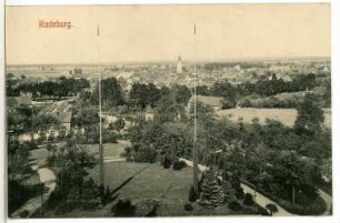 Radeburg. Blick auf Radeburg