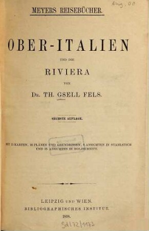 Ober-Italien und die Riviera