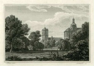 [Mannheim, Sternwarte und Jesuitenkirche]