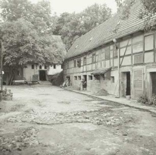 Dresden-Mockritz, Altmockritz 1. Bauernhof (1. H. 19. Jh.). Seitengebäude