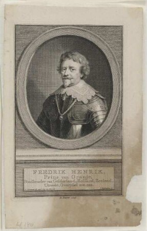 Bildnis des Fredrik Henrik, Prins van Oranje