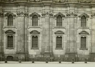Dresden, Hofkirche : Dresden-Altstadt. Katholische Hofkirche. Südseite Untergeschoss