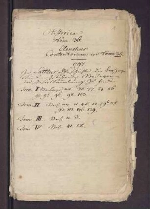 Württembergische Geschichte (Sammelmappe)