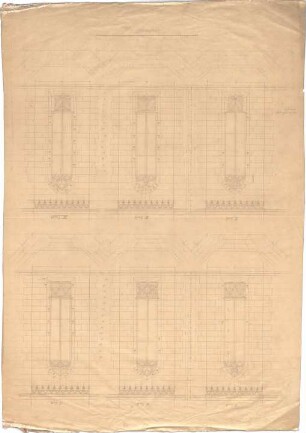 Dolmetsch, Heinrich; Bad Urach; Ev. Stadtkirche, Restaurierung - Glockengeschoss im Turm (Teilansichten)