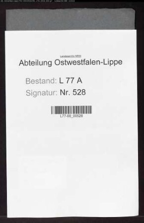 Untersuchung Pastor Pustkuchens zu Lieme über die wirtschaftliche Lage in Lieme