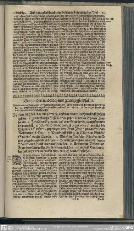 Die Predigten über den hundert und zwey und zwantzigsten Psalm