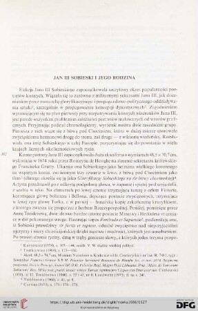 Jan III Sobieski i jego rodzina