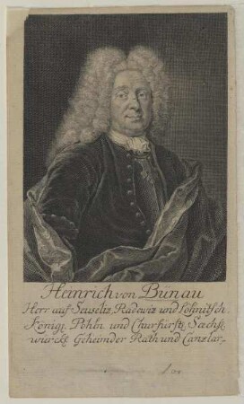 Bildnis des Heinrich von Bünau