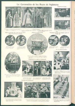 La coronación de los reyes de Inglaterra [Fotografías]
