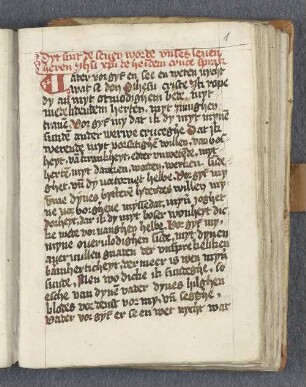 [Handschriftliche niederdeutsche Gebete (angebunden)]
