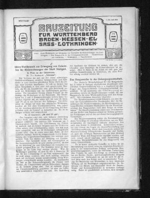 Fünfzehnter Jahrgang. No. 27/29.