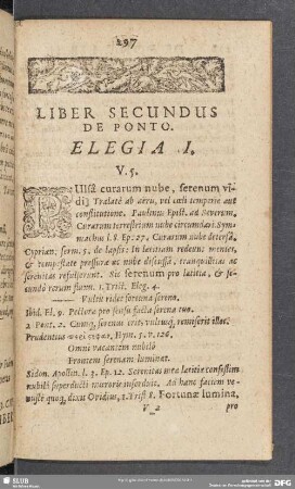 Liber Secundus De Ponto