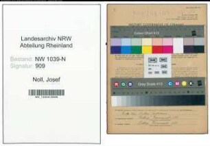 Entnazifizierung Josef Noll , geb. 22.06.1885 (Angestellter)
