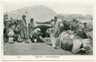 Egypte. - Chez les Bicharis [Beduinen]
