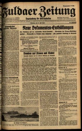 Ausgabe vom Dienstag, den 23. Juli 1940.