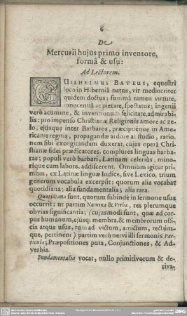 De Mercurii huius primo inventore, forma & usu