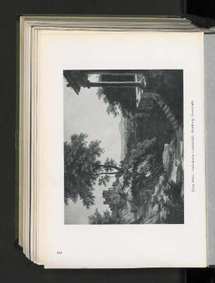Italienische Landschaft. Hamburg, Kunsthalle.