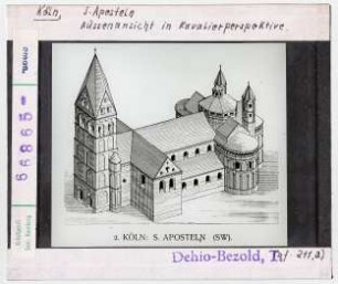 Köln: St. Aposteln, Aussenansicht