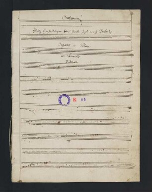 173-188, Oratorium / Organo