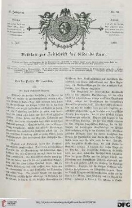 Von der Pariser Weltausstellung, [3]: die Kunst Österreich-Ungarns