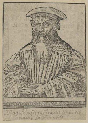 Bildnis des Sebastian Fröschel