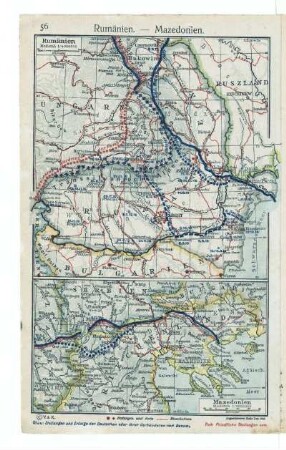 Rumänien. Mazedonien